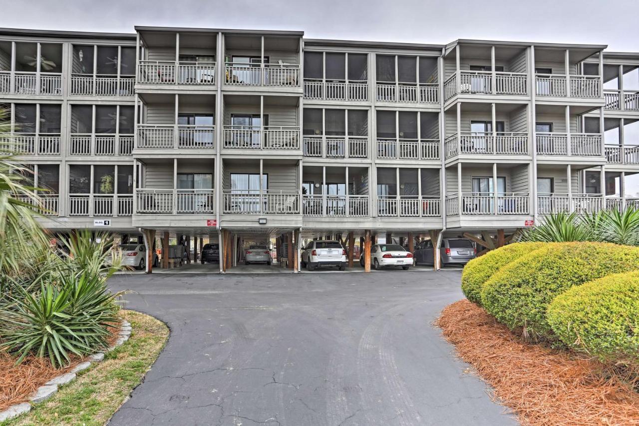 Myrtle Beach Condo With Screened Deck Walk To Beach Экстерьер фото